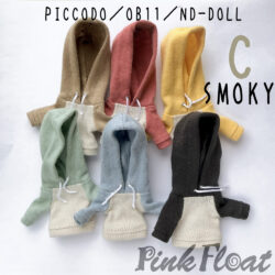 バイカラーパーカー<br>【くすみ系-全6色】