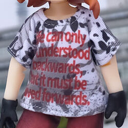 半袖Tシャツ<br>【名言シリーズ-kirkegård-】