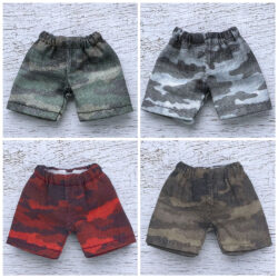 ショートパンツ<br>【ユーズド風カモフラ】