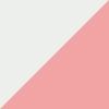 3-White x Coral Pink