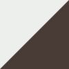 9-White x Dark Brown